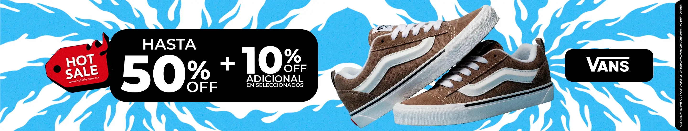Hot Sale 2026 - 50% + 10% Off en Vans
