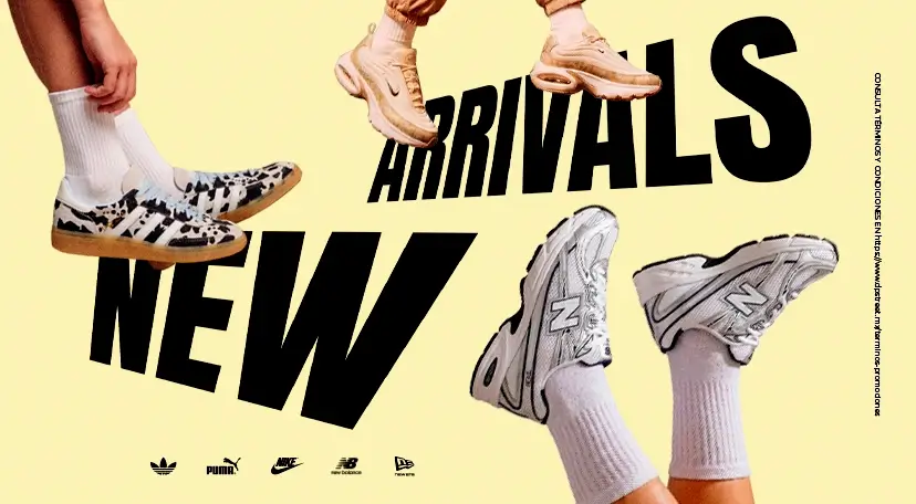 Lo más nuevo en tenis, ropa, lentes, relojes, bolsos y mochilas