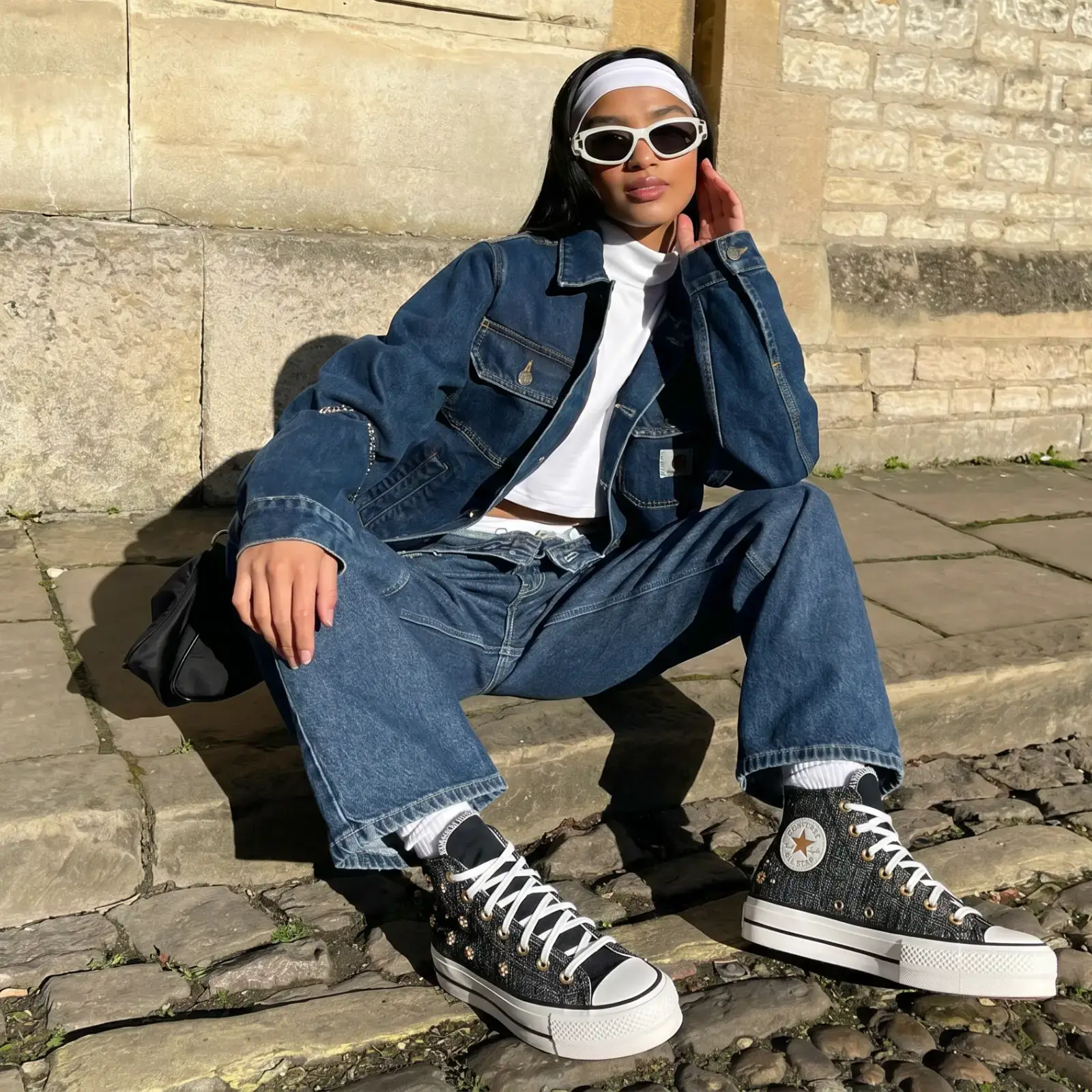 Tenis Converse Cta Lift Platform Glam Mujer