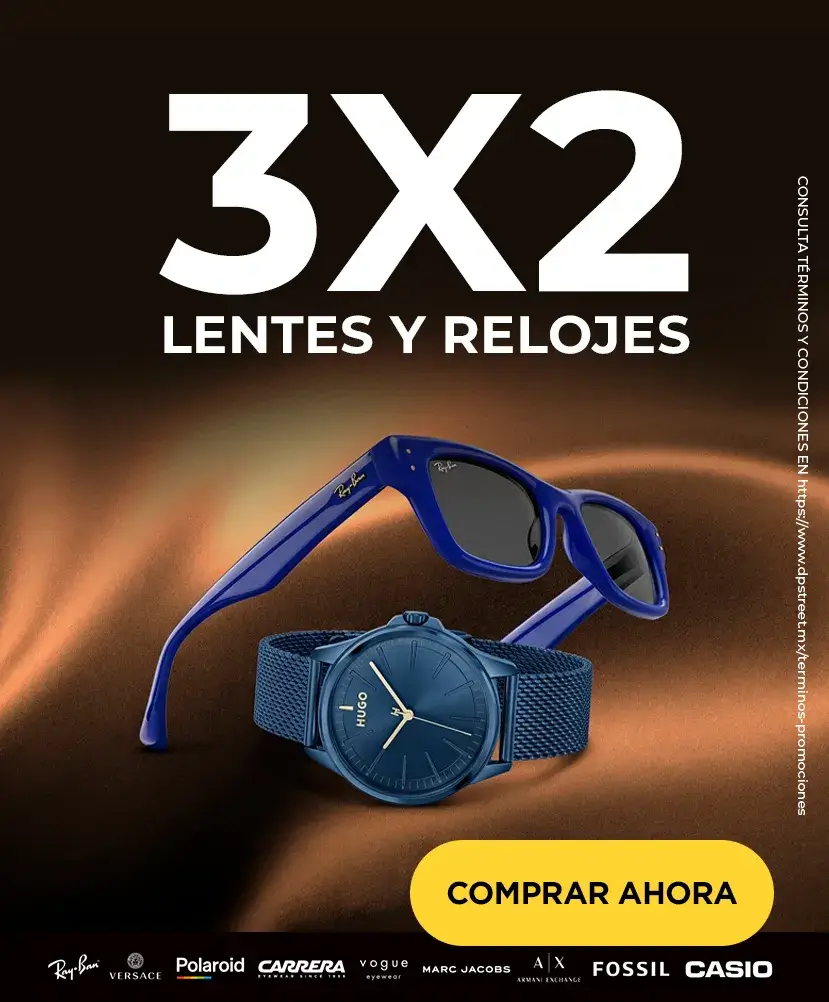 LPA - 3x2 en lentes y relojes