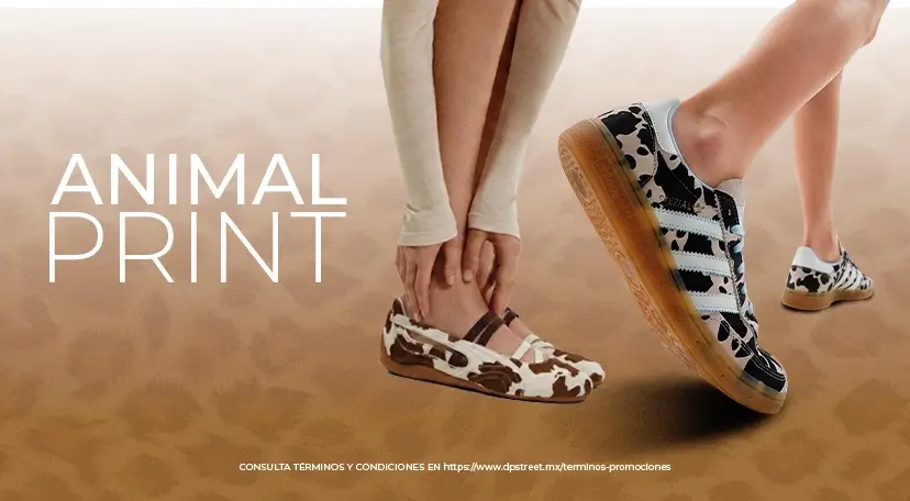 Colección de ropa y tenis animal print