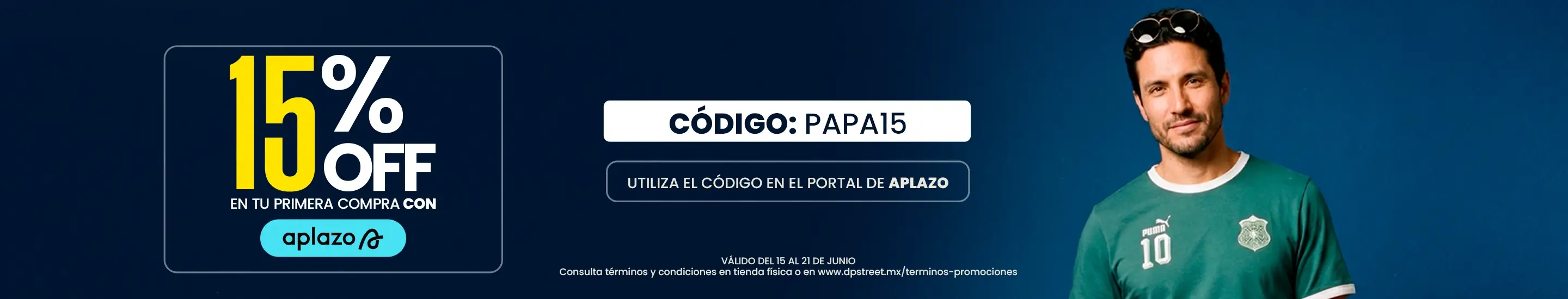 SHA - 15% Off con aplazo