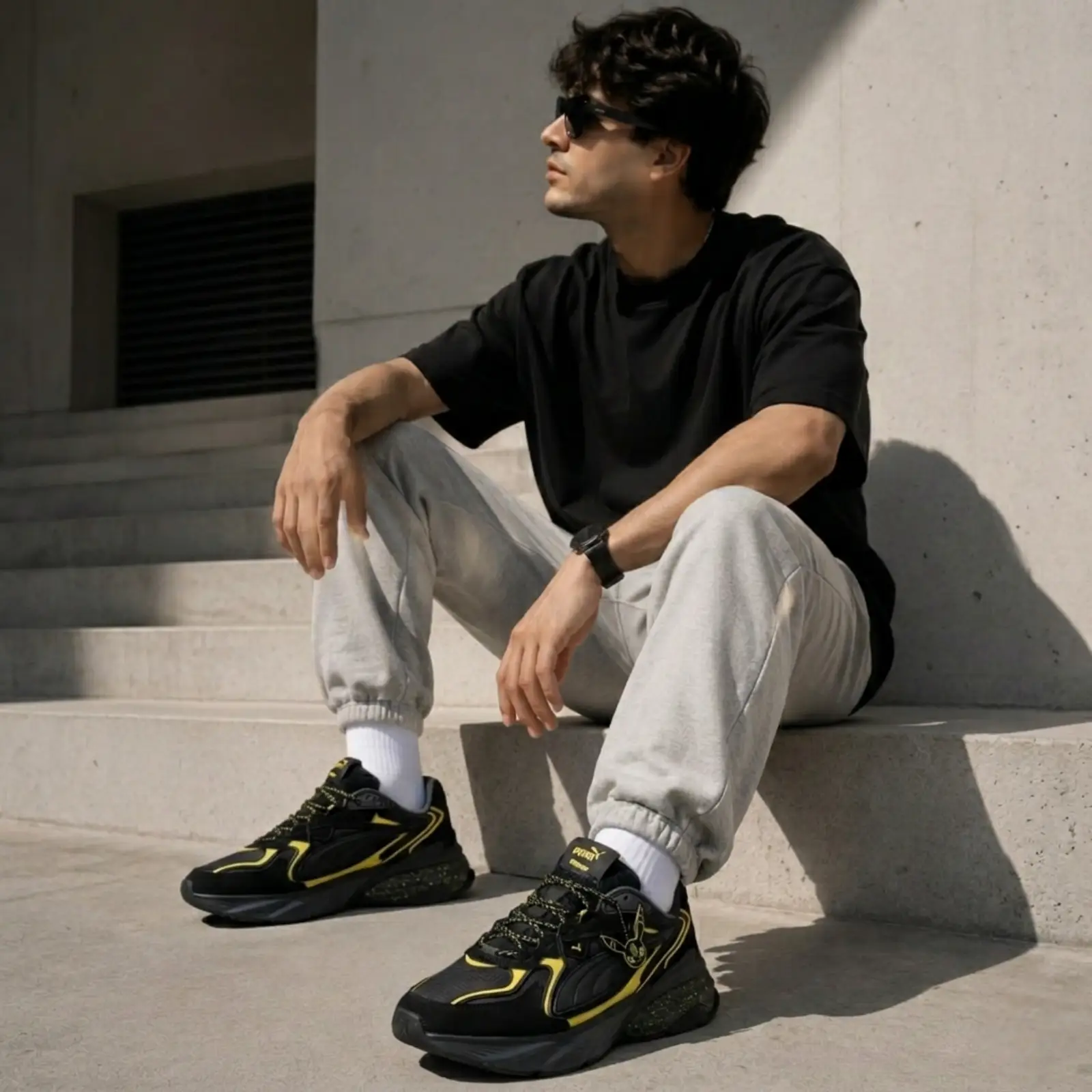 Tenis Puma Fade x Pokémon Umbreon Hombre