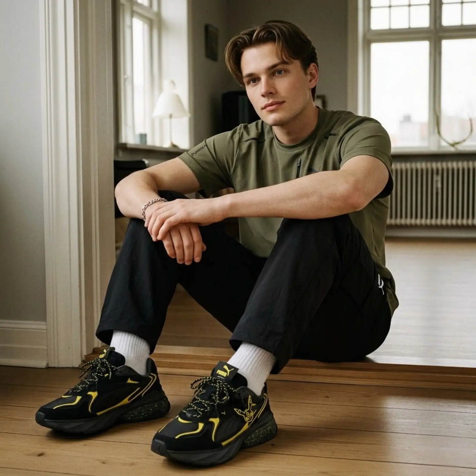Tenis Puma Fade x Pokémon Umbreon Hombre