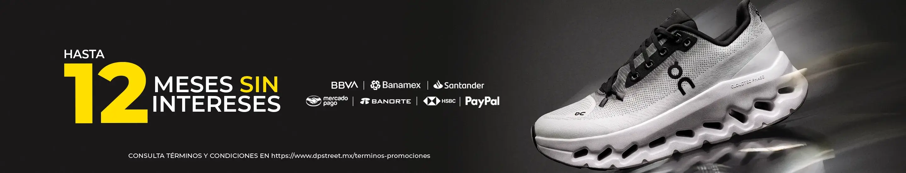 HA - Hasta 12 meses sin intereses en tenis de la marca On