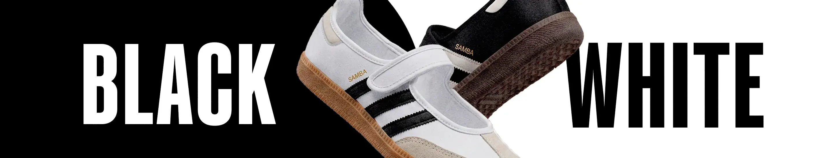 Tenis blancos y negros para el regreso a clases