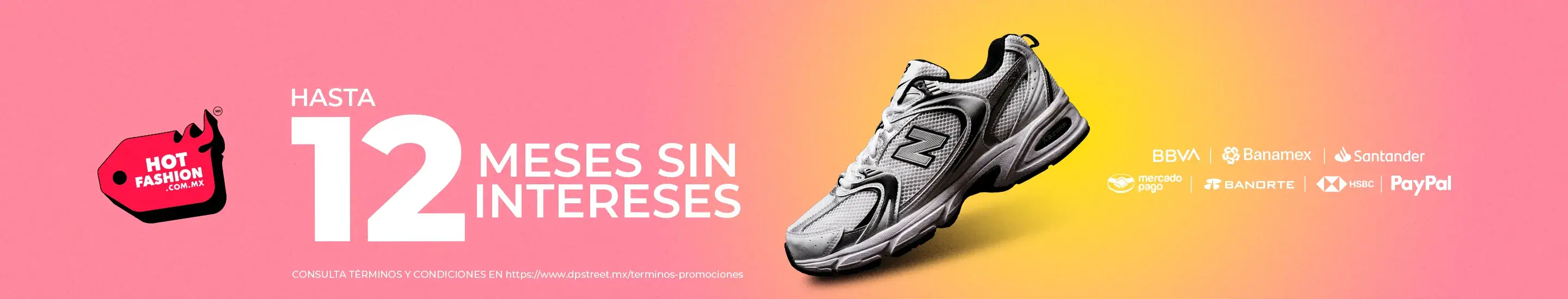 Tenis, ropa y accesorios con 12 MSI durante Hot Fashion