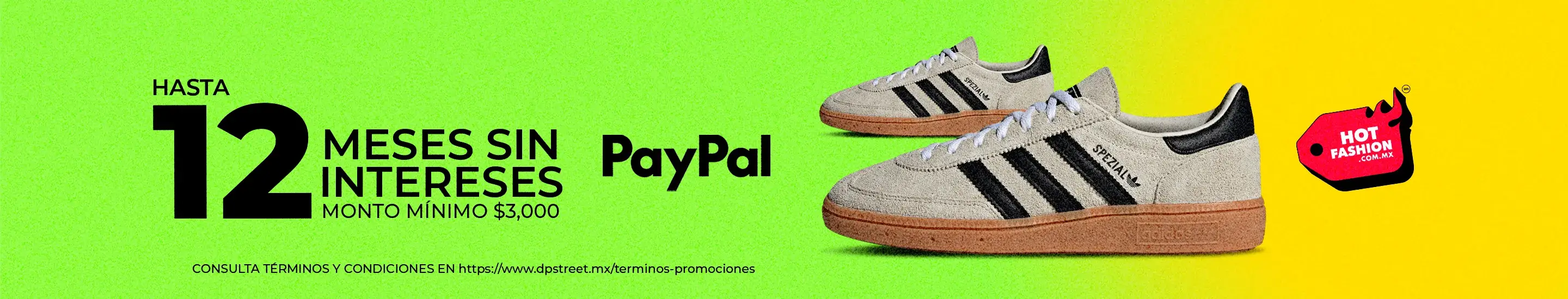 12 meses sin intereses con PayPal