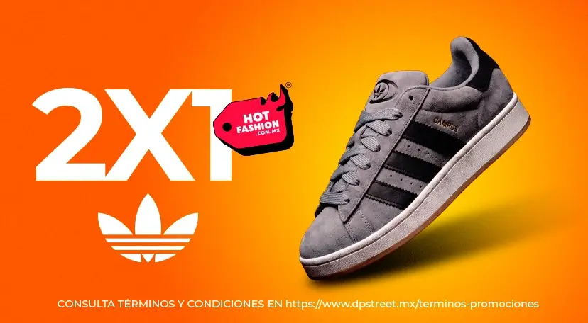 2x1 en tenis, ropa y accesorios de la marca adidas