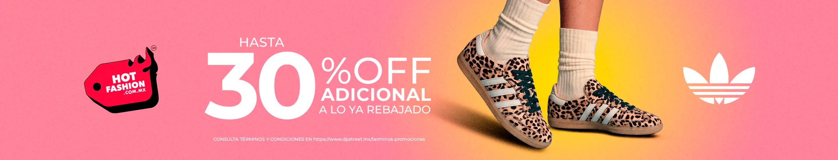 Tenis, ropa y accesorios de la marca adidas con hasta un 30% off adicional