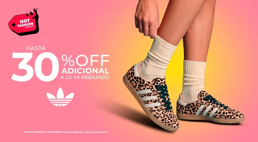 Tenis, ropa y accesorios de la marca adidas con hasta un 30% off adicional