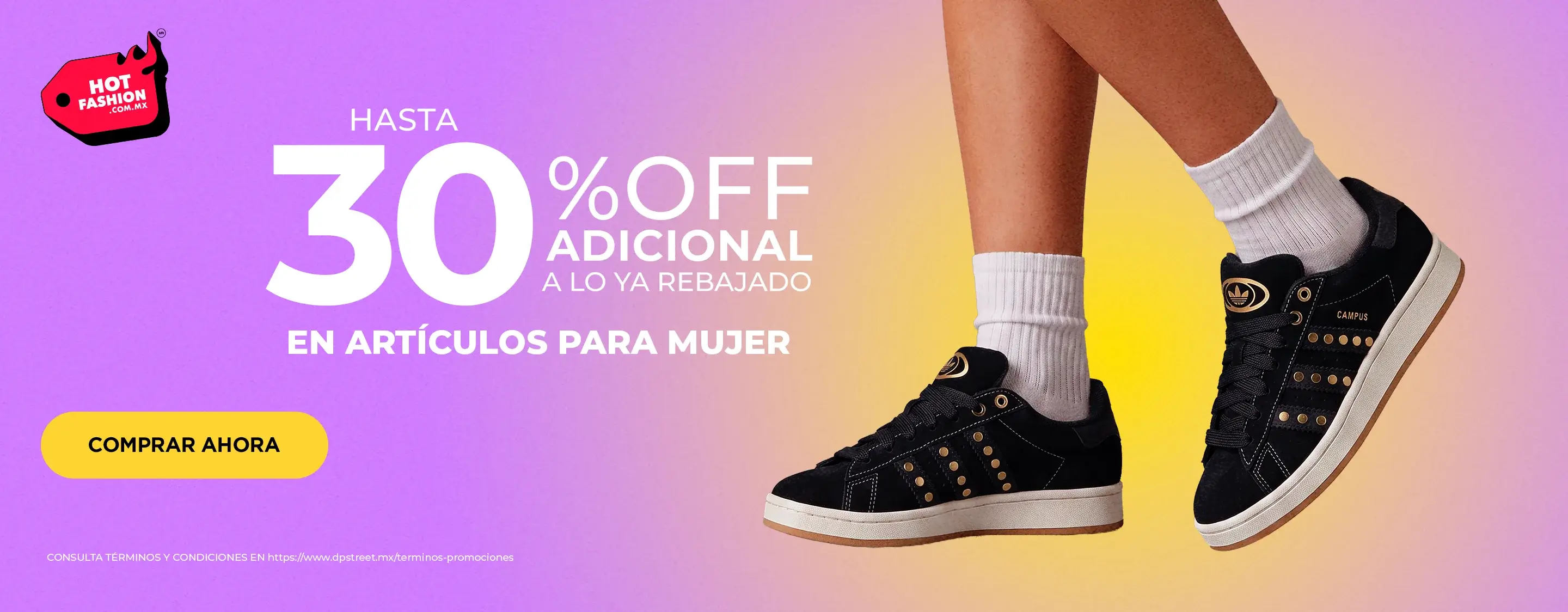 Hot Fashion: Hasta 30% adicional en productos seleccionados de Mujer