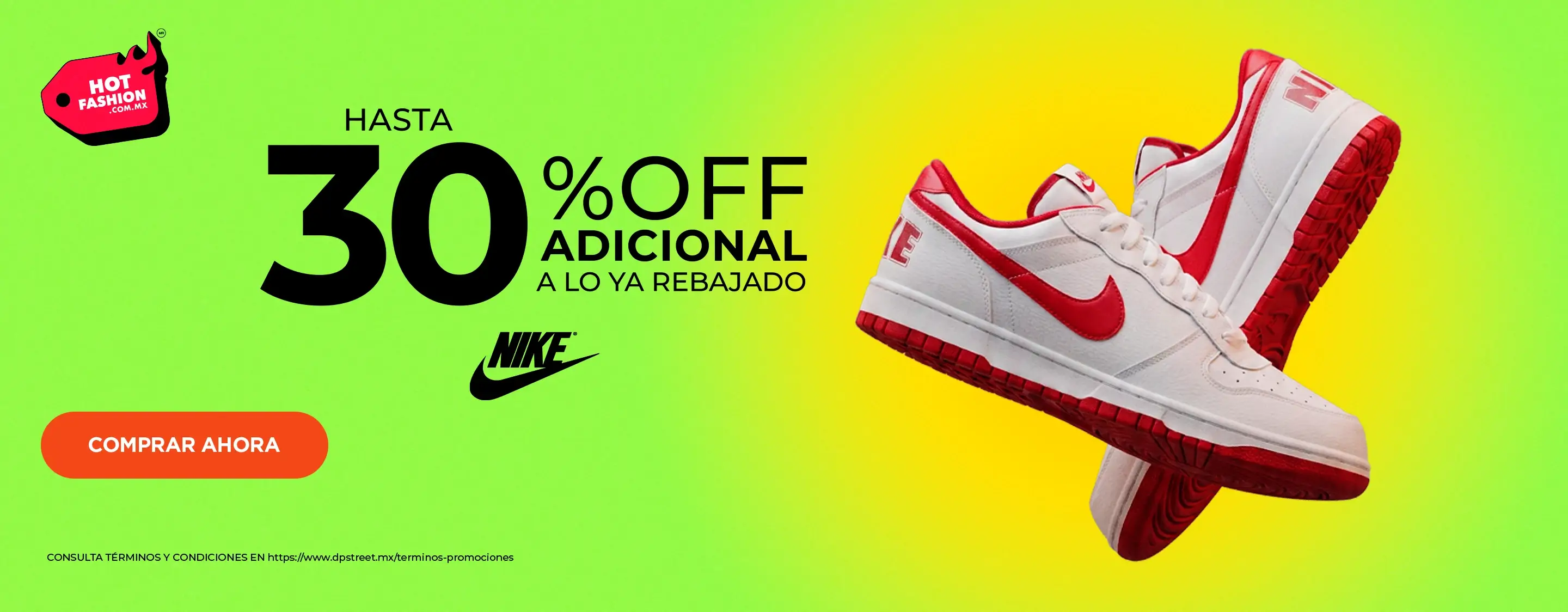DPSV2 - Hasta 30% adicional en productos seleccionados en Nike