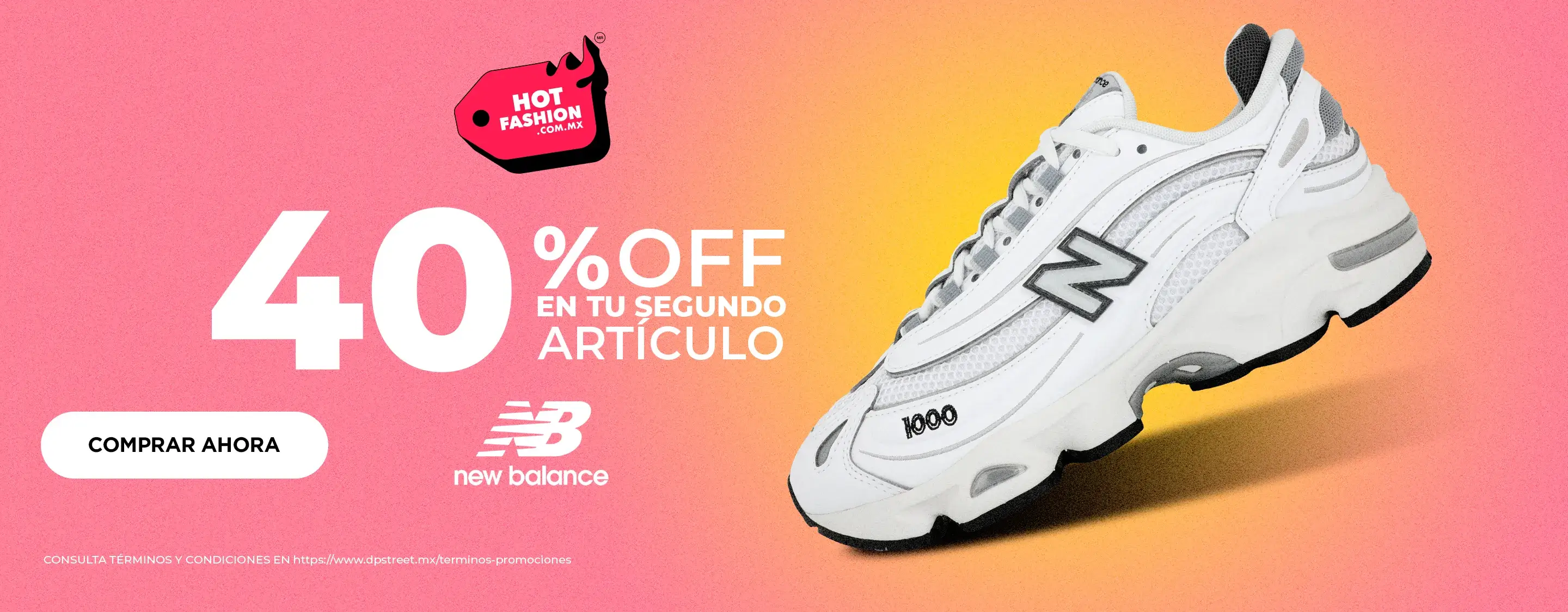 HA - 40% de descuento en tu segundo artículo de New Balance