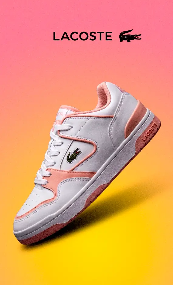 Ofertas en tenis, ropa y accesorios de la marca Lacoste