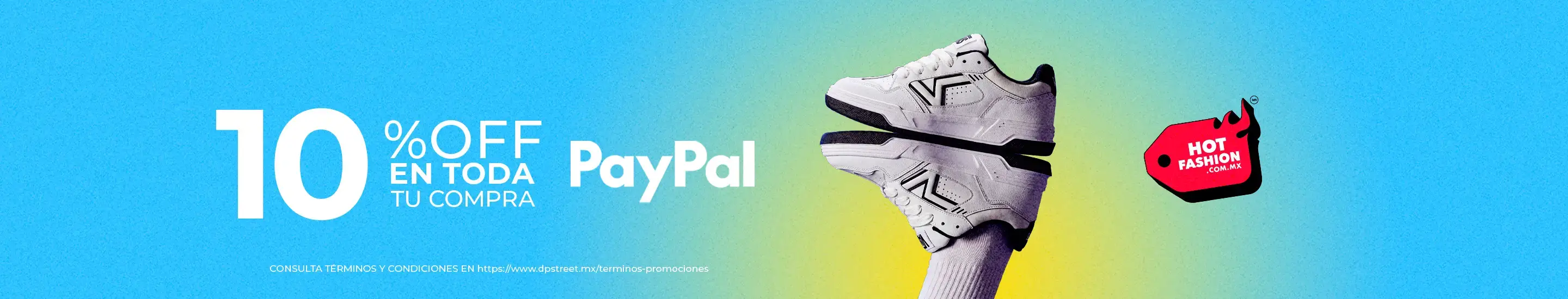 10% de descuento en tu compra con PayPal