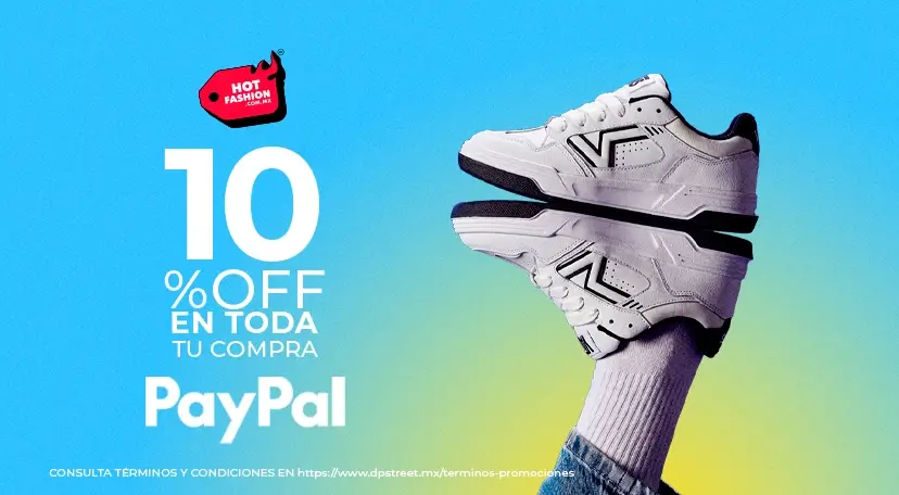 10% de descuento en tu compra con PayPal