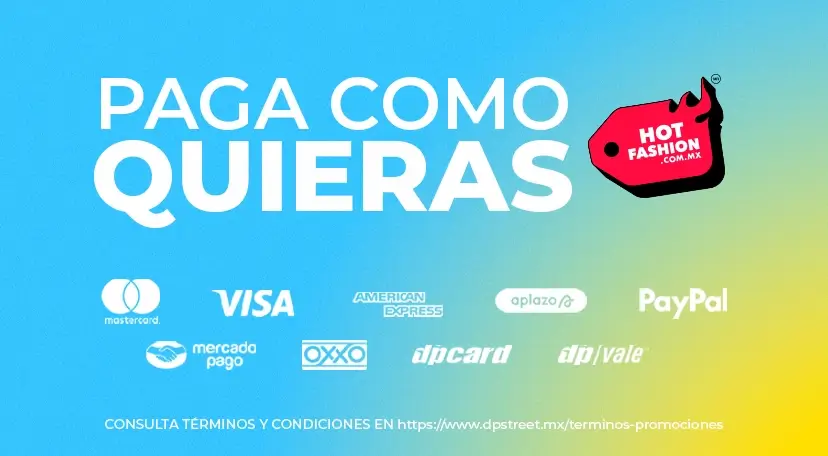 Realiza compras con tu método de pago preferido