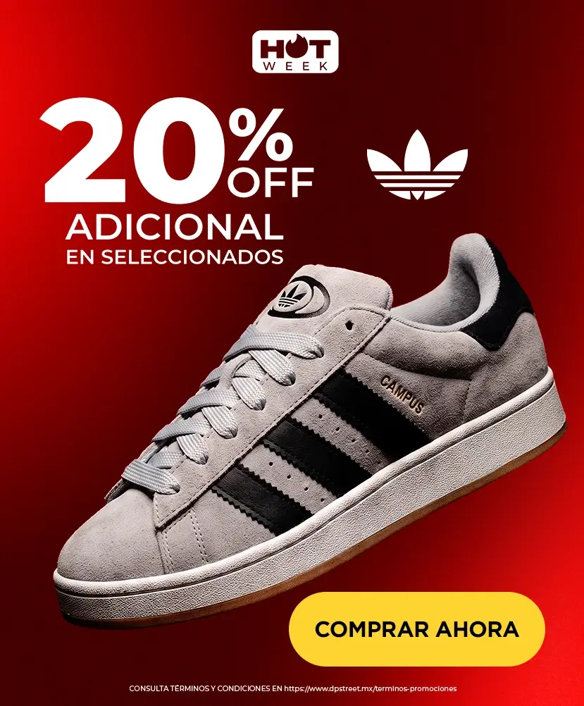 Hot week - Hasta 20% de descuento en producto de la marca adidas