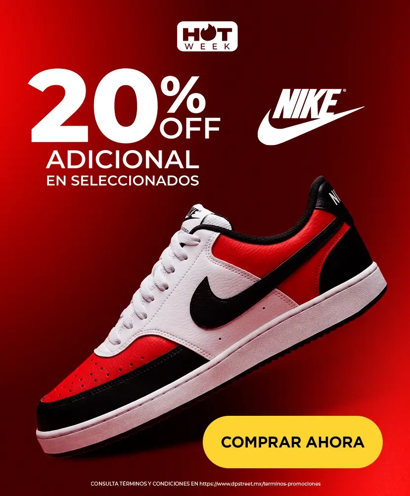 Hot week - Hasta 20% de descuento en producto de la marca Nike