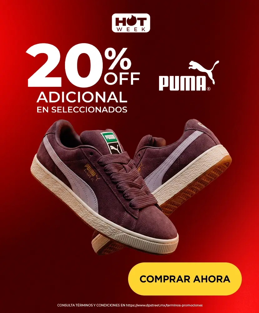 Hot week - Hasta 20% de descuento en producto de la marca Puma