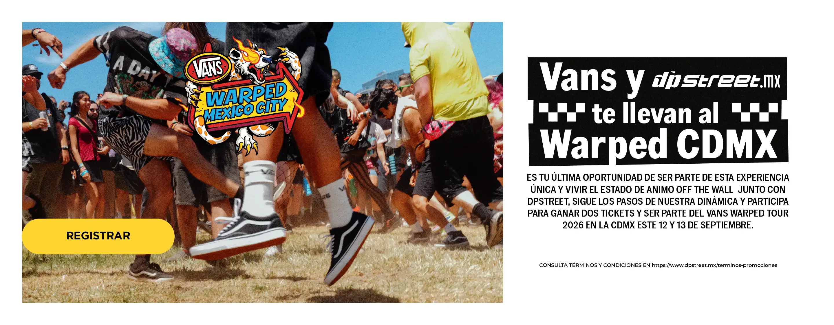 LPA - Participa para ganar un par de entradas al Warped Tour Vans