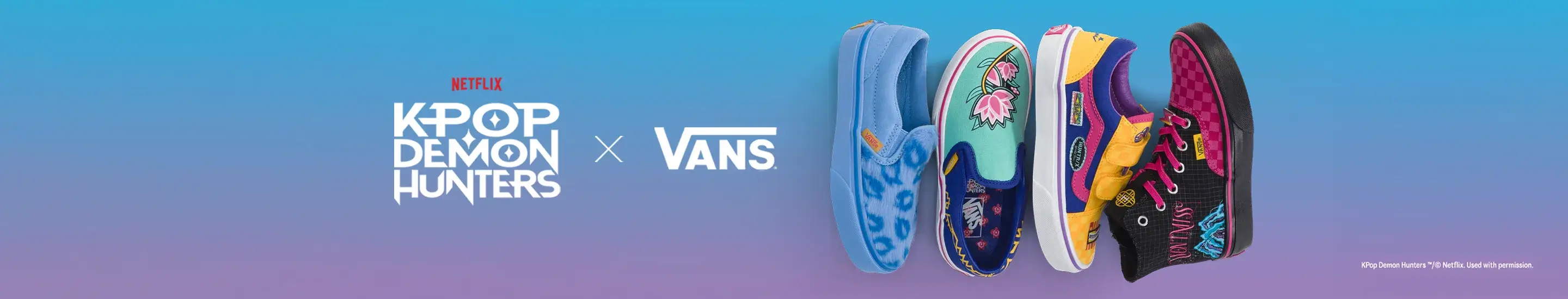 Tenis Vans x KPop Demon Hunters
