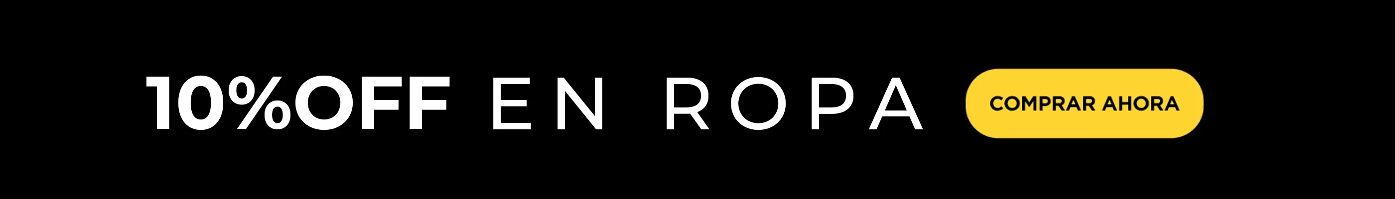 SHA - 10% off en ropa seleccionada