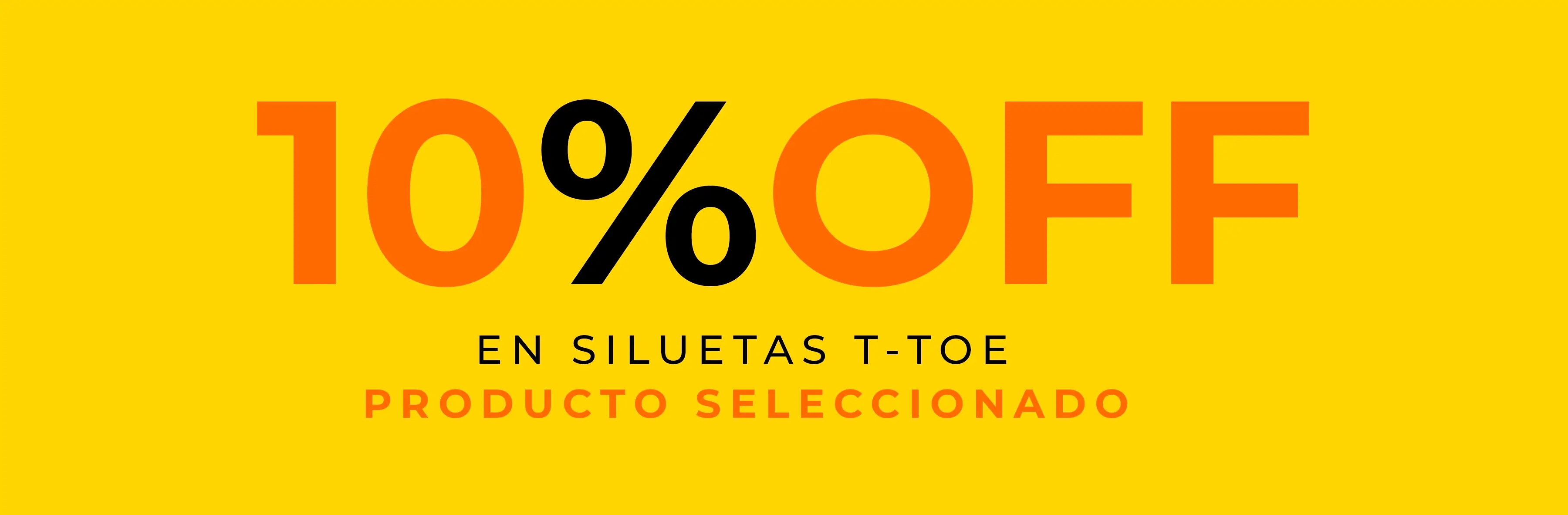 SHA - 10% off en tenis con silueta T-Toe