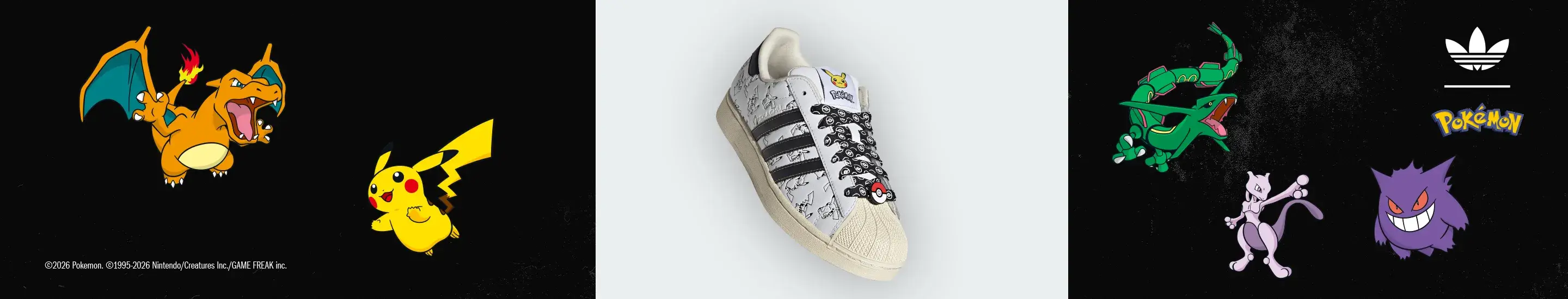 Tenis adidas x Pokemon